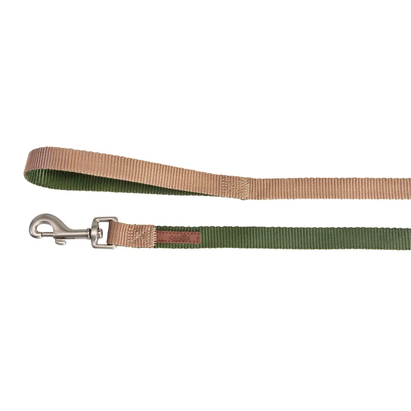 Bestel Nu Guinzaglio per cani Camon 25x1200 mm verde écru