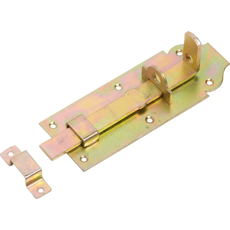 Chiavistello per porte zincato 180x65 mm giallo Rechtstreeks Van De Fabrikant