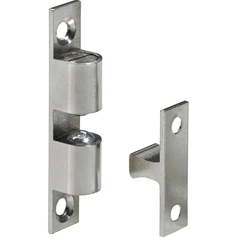 Chiusura a doppia sfera Hettich ottone nichelato 60x11x11 mm Koopje