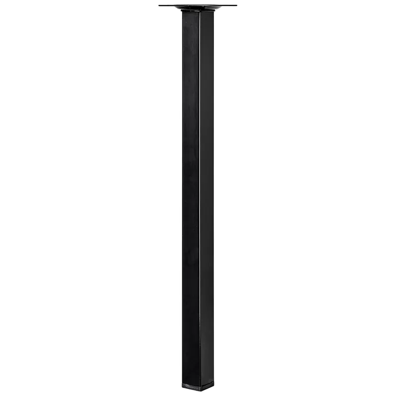 Gamba da tavolo Hettich nera 25x25x400 mm Koop Vandaag