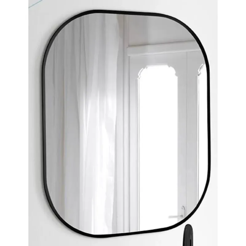 Specchio Led Sharon con profilo nero 60x70 cm Shop Nu