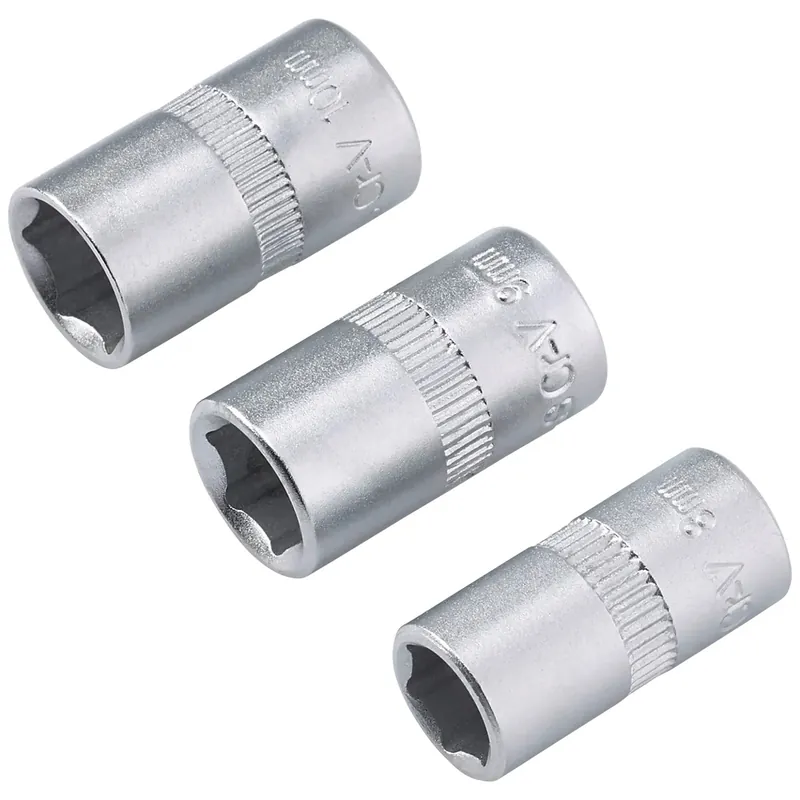 Finale Uitverkoop Set di chiavi a bussola LUX-TOOLS Comfort 8-10 mm 3 pz