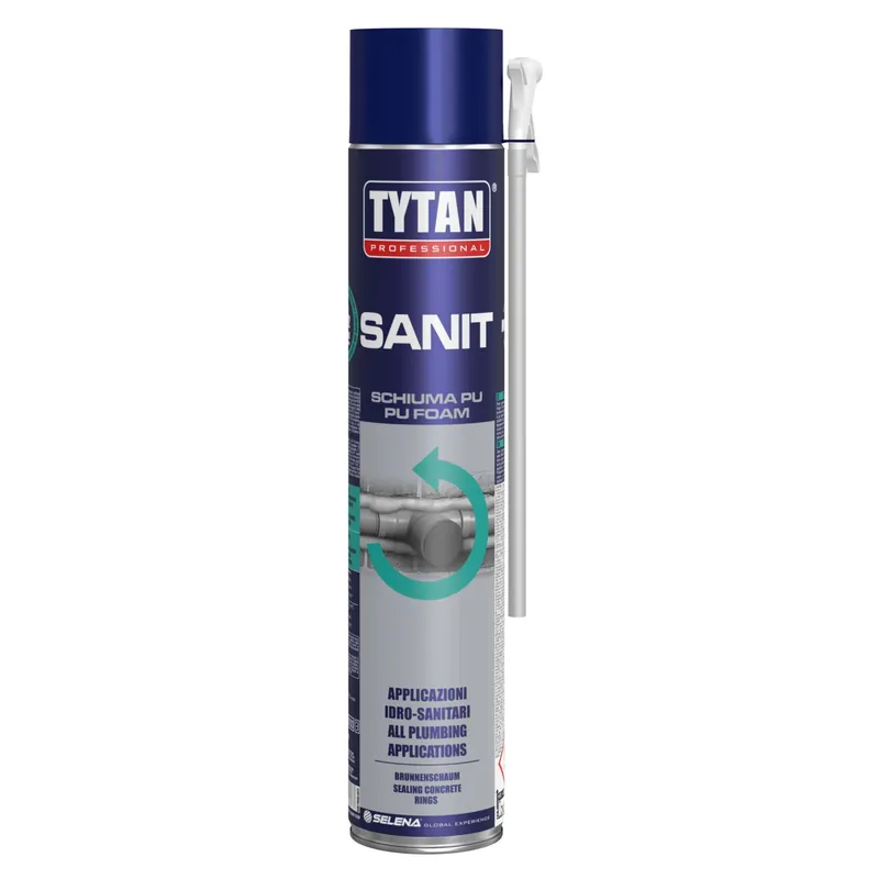 Uitverkoop Schiuma poliuretanica Sanit multidirezionale manuale ergo Tytan 750 ml
