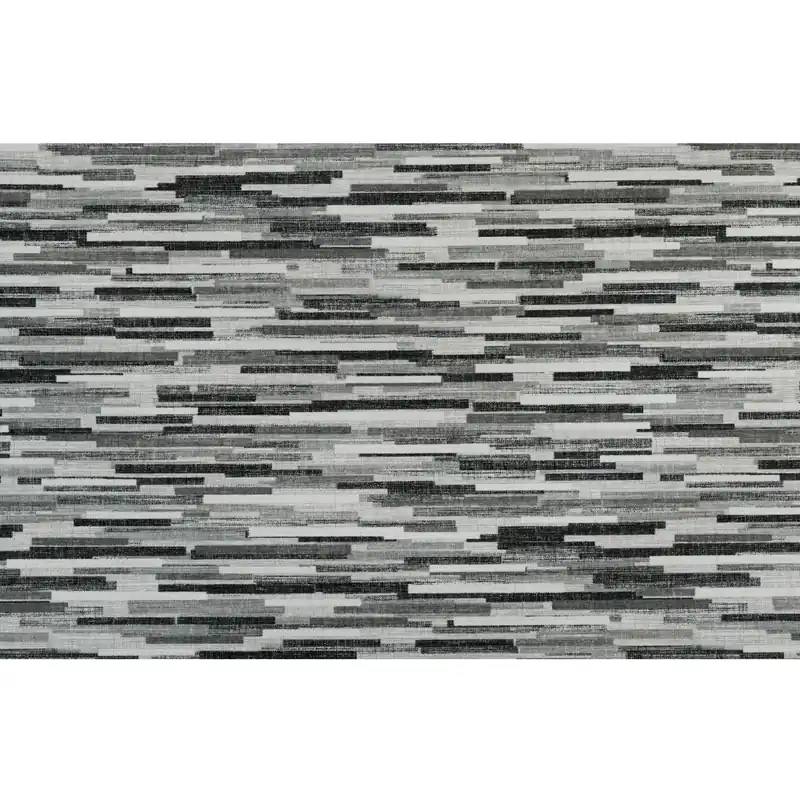 Tappeto cucina "Dream Stripes" grigio 50 x 180 cm Alleen Vandaag