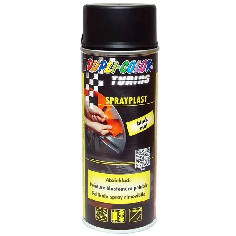 Direct Verzonden Vernice rimovibile Spray Sprayplast 400 ml nero opaco