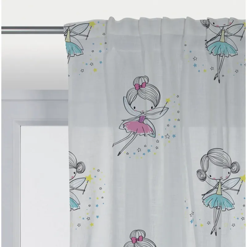 Bestseller Tenda arredo Fatina L 140 x H 290 cm fantasia multicolore