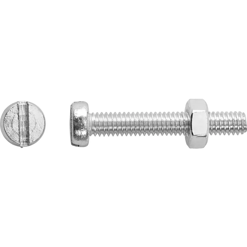 Lage Kosten LUX-TOOLS Vite filettata LUX-TOOLS testa cilindrica zincata a taglio M6x20 mm co