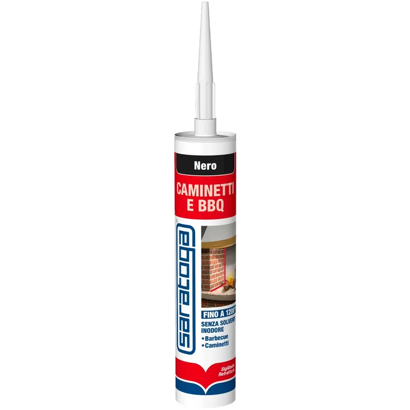 Sigillante Refrattario Caminetti e BBQ Saratoga 280 ml Uitverkoop