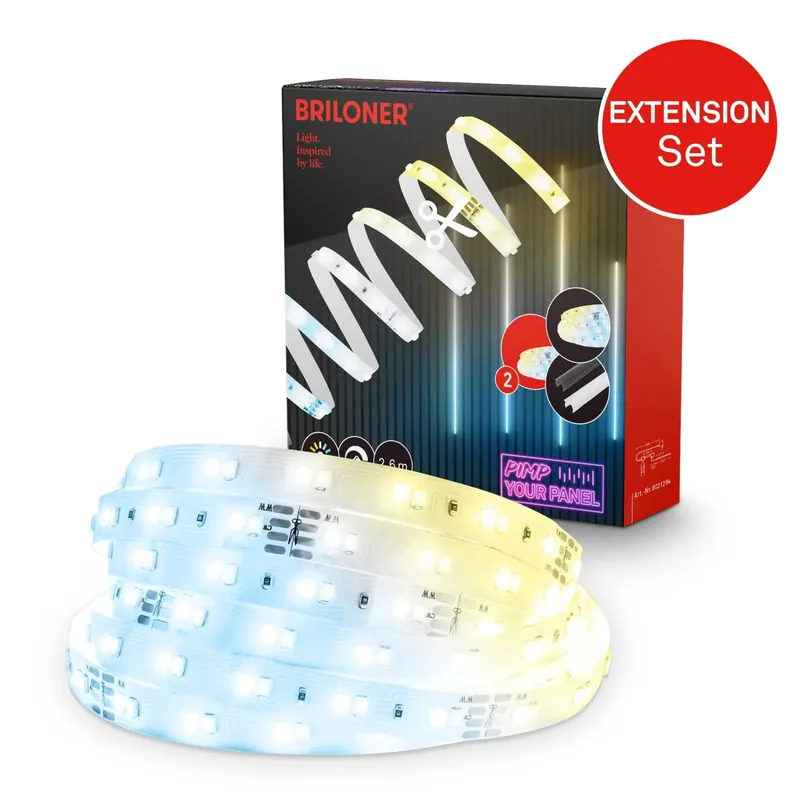 Set di espansione striscia LED Pimp Your Panel CCT 2,6 m x 1 cm Speciale Aanbieding