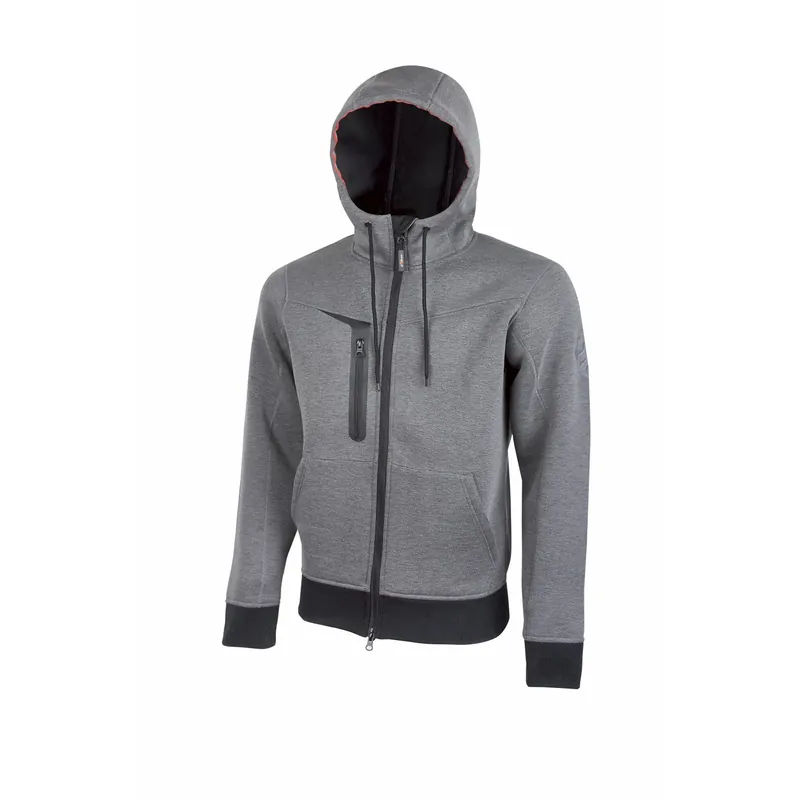 Felpa full-zip tasty grigio tg. L Lage Prijs