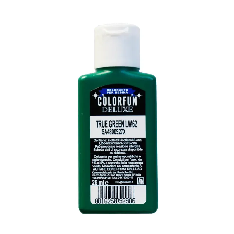 Colorante per resine epossidiche Colorfun Deluxe verde 25 ml Betrouwbaar