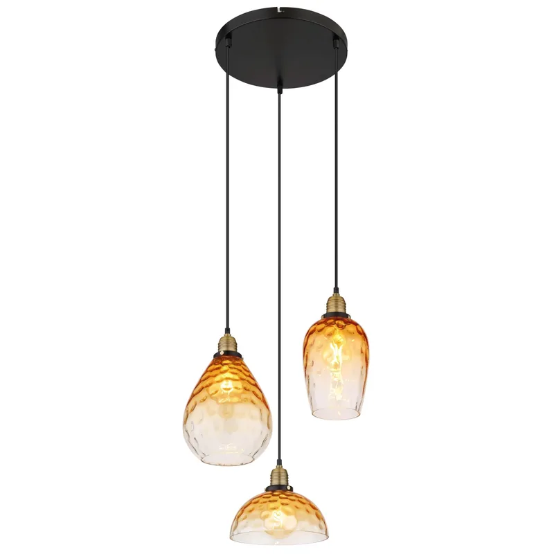 Sospensione Salvy 3 luci Ø 460x1500 mm Beperkte Voorraad