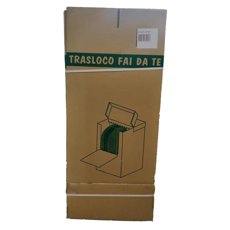 Beperkte Voorraad Scatola di cartone porta abiti con asta 50x50x120 cm