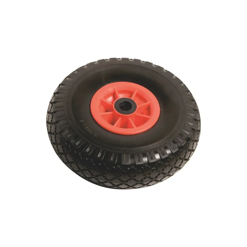 Ruota ad aria con cerchione in plastica profilo scanalato Ø 260 mm P 100 kg Must-Have