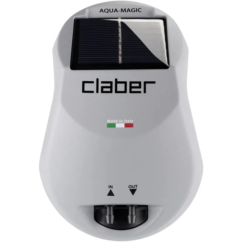 Kit irrigazione a goccia Claber con pannello fotovoltaico Aqua-Magic System Hete Deal