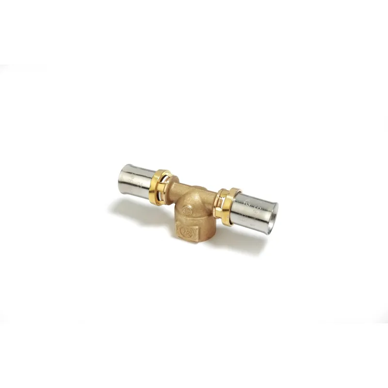 RM154 Raccordo a Tee filettato femmina a pressare 1/2"-16x2 mm Alleen Vandaag