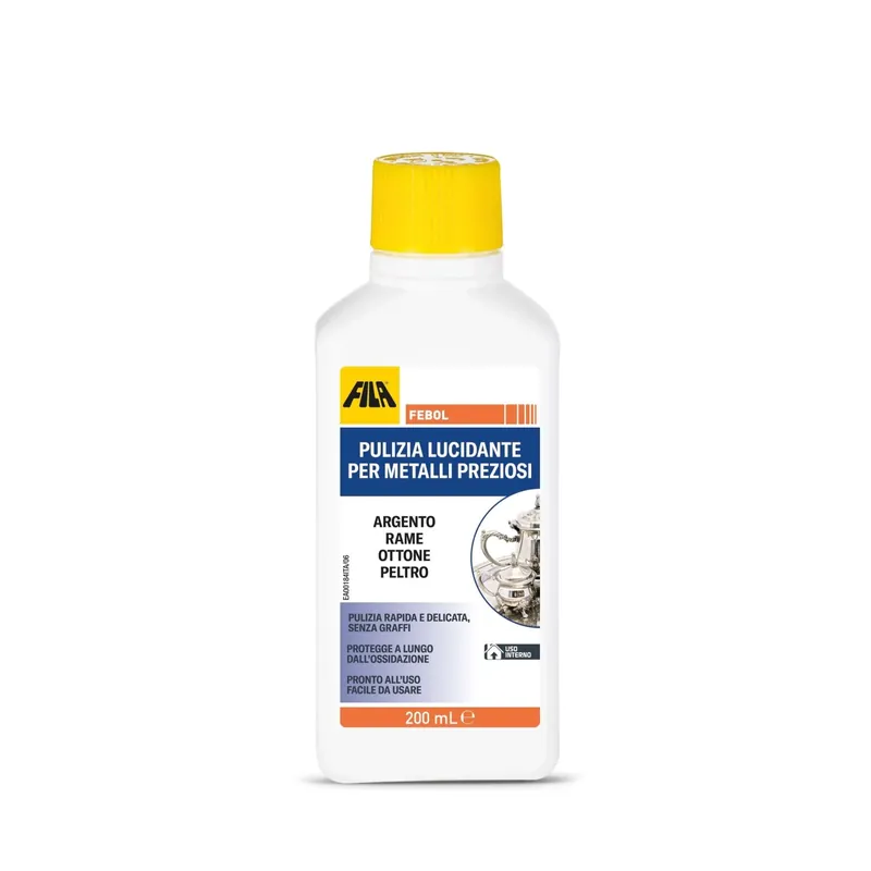 Lage Prijs Detergente pulizia lucidante metalli Fila Febol 200 ml