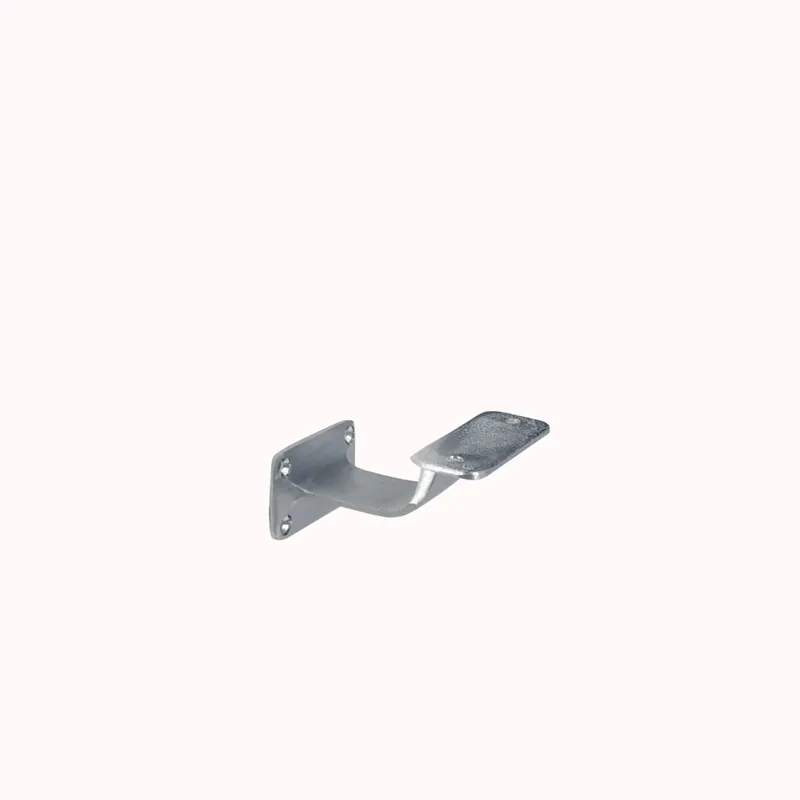 Merkproduct Supporto corrimano base concava in ottone cromato satinato