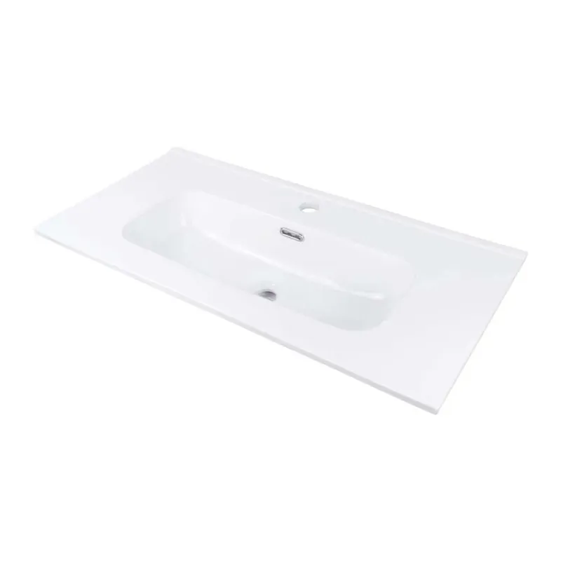 Lavabo da incasso granito Bauta Idrostile foro rubinetto 60 cm bianco Veilige Betaling