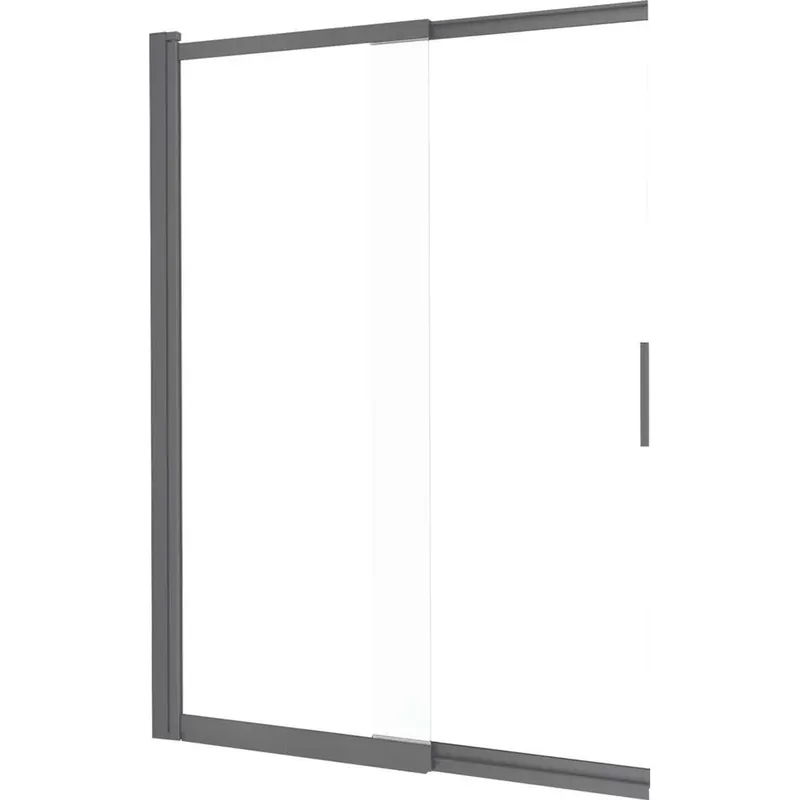 Parete vasca da bagno Idrostile 100x140 cm titanio Beperkt Aanbod