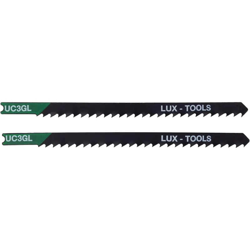Gecertificeerd Lame per seghetto alternativo LUX-TOOLS legno codolo a U lunghe 2 pz