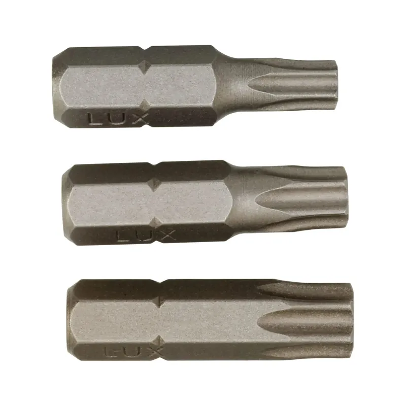 Set di inserti LUX-TOOLS TX25 - TX30 - TX40 Flitsaanbieding