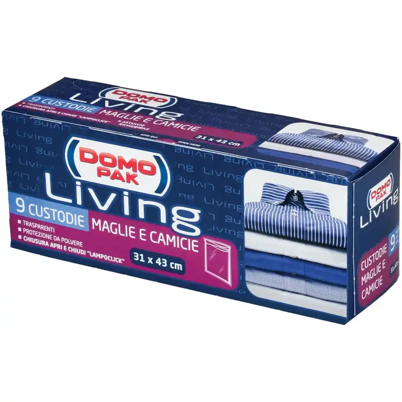 Domopak Living custodie per maglie e camicie lampoclick 9 pz Koop Online