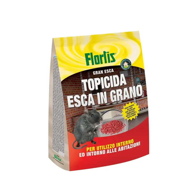 Flortis topicida esca in grano 1500 g Favoriet