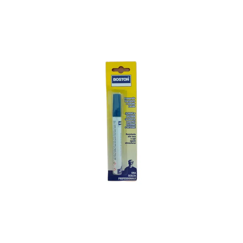 Betrouwbaar Pennarello marcatore a smalto Boston blu