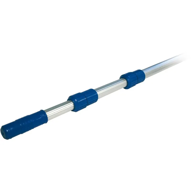 Manico telescopico argentato 3,60 m (3 x 1,20 m) Nieuw