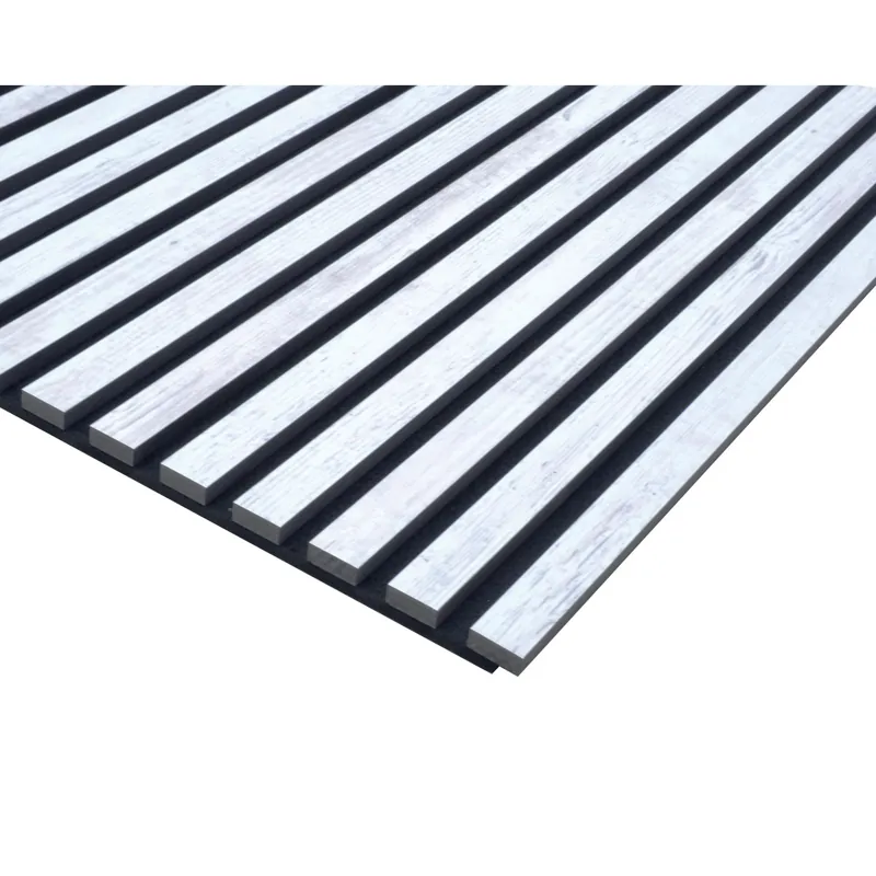 Aanbieding Pannello fonoassorbente decorativo rovere bianco 120x57,25 cm Sp. 19 mm