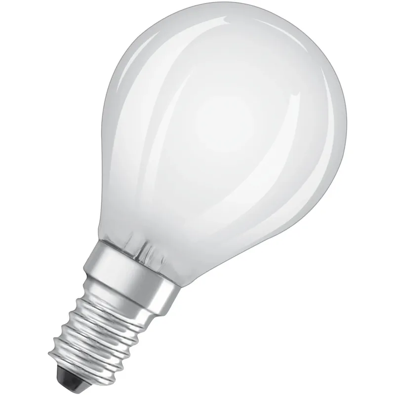 Lampadina LED E14 forma a goccia 470 lm bianco caldo Nieuw