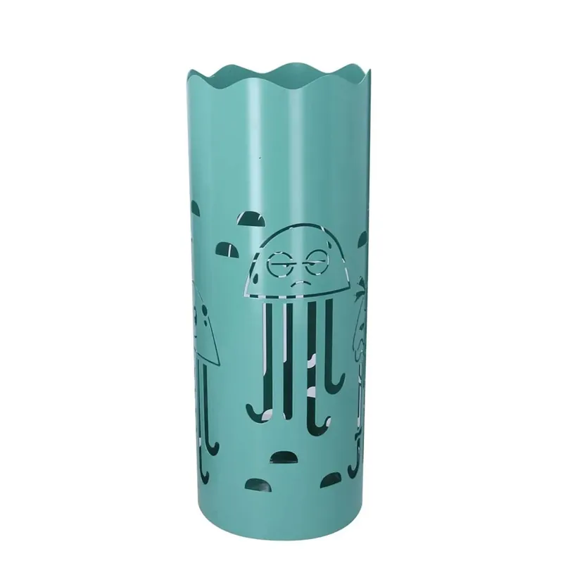 Gecertificeerd Portaombrelli in metallo meduse verde acqua Ø19xh49 cm