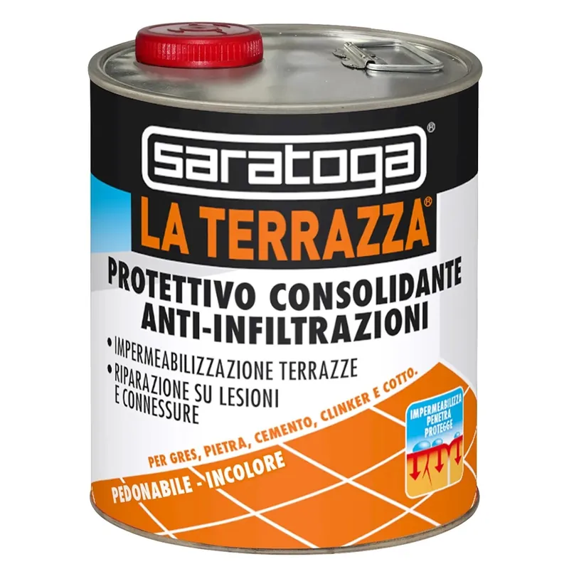 Finale Uitverkoop Protettivo consolidante anti-infiltrazioni La Terrazza Saratoga 2,5 l