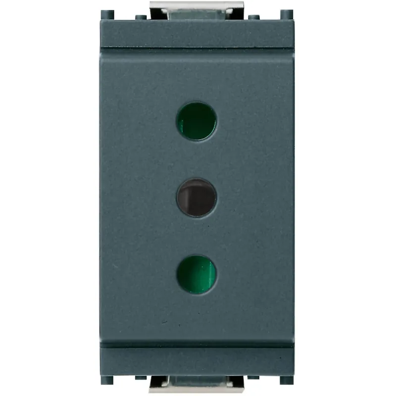 Vimar Idea presa 2P+T 10A P11 colore grigio Voordeelprijs