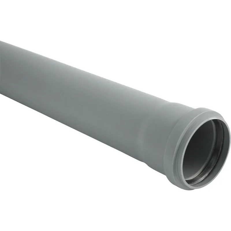 Tubo HT con manicotto a innesto DN 90 250 mm Marley Korting