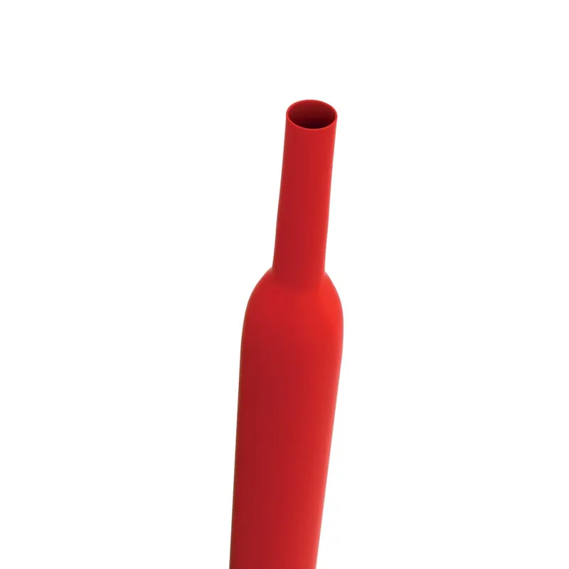 Guaina termorestringente Ø 12,7 / 6,4 mm 1 m rosso Direct Beschikbaar