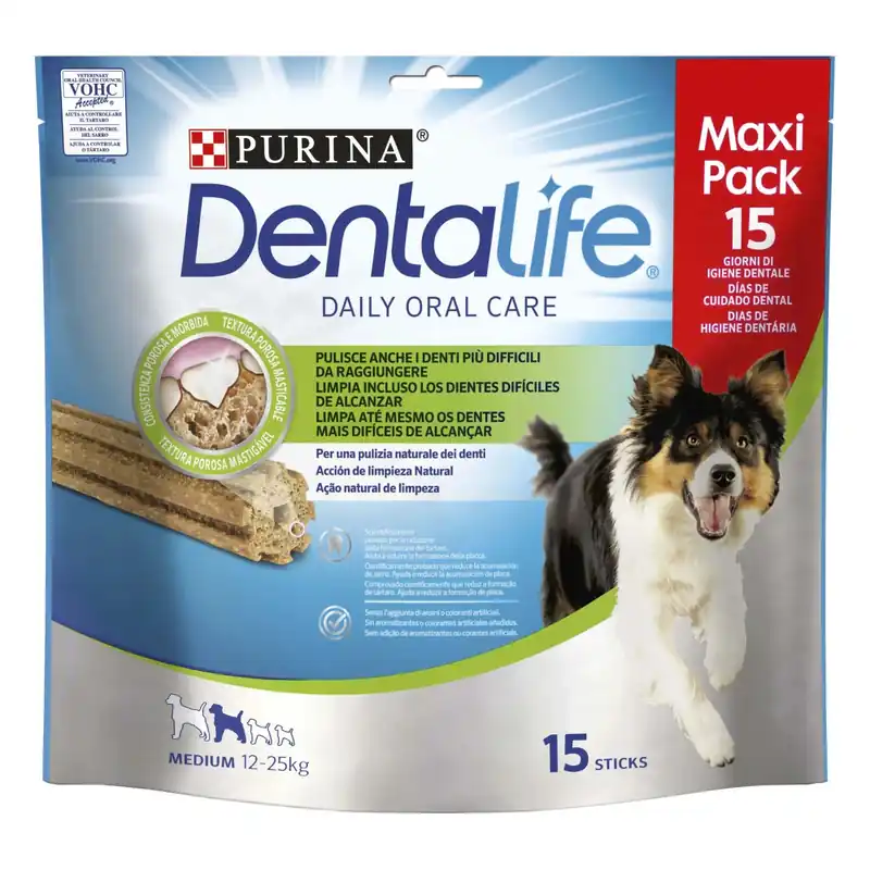 Rechtstreeks Van De Fabrikant Snack per cani Purina Dentalife Medium 15 pz 345 g