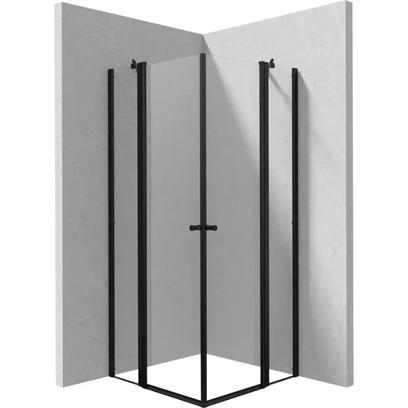 Bestel Nu Cabina doccia quadrata Coliseo Idrostile Cabaiguán 900x2000 mm nero
