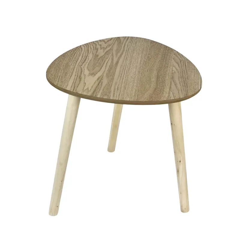 Tavolino in mdf marrone 38,5x38,5xH40 cm marrone Bestel Nu