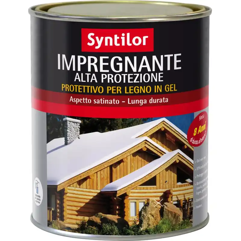 Koop Vandaag Impregnante per legno in gel Syntilor effetto noce scuro 0,75 l