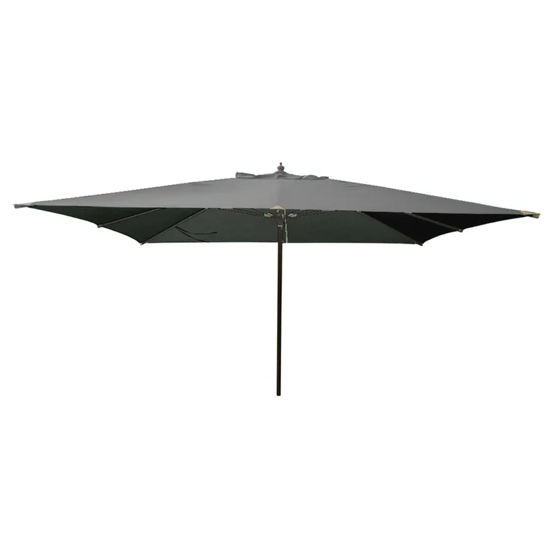 Ombrellone da giardino a palo centrale 4011G 300x200 cm grigio Superprijs