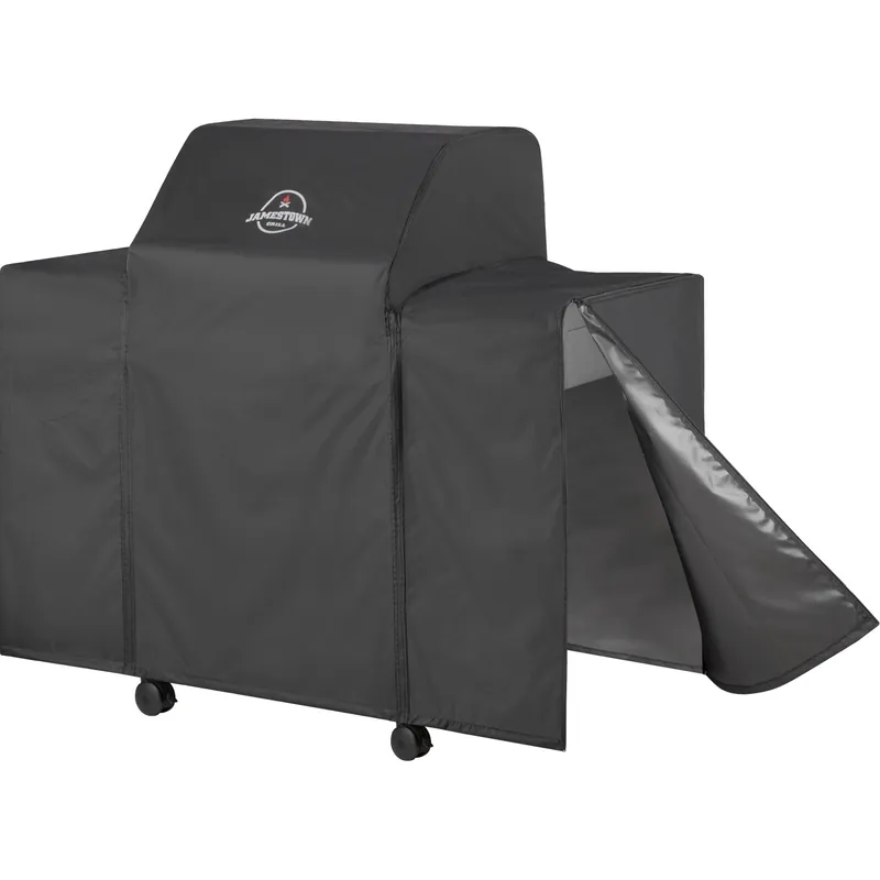 Copertura per grill a gas Jamestown Knox a 3 fuochi 111x127x57,5 cm nero Veilige Betaling