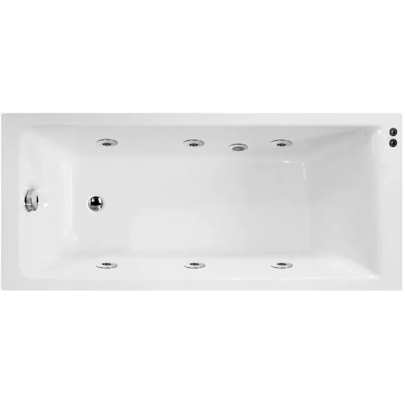 Bestel Nu Vasca Bali con sistema idromassaggio Comfort 170 x 70 cm