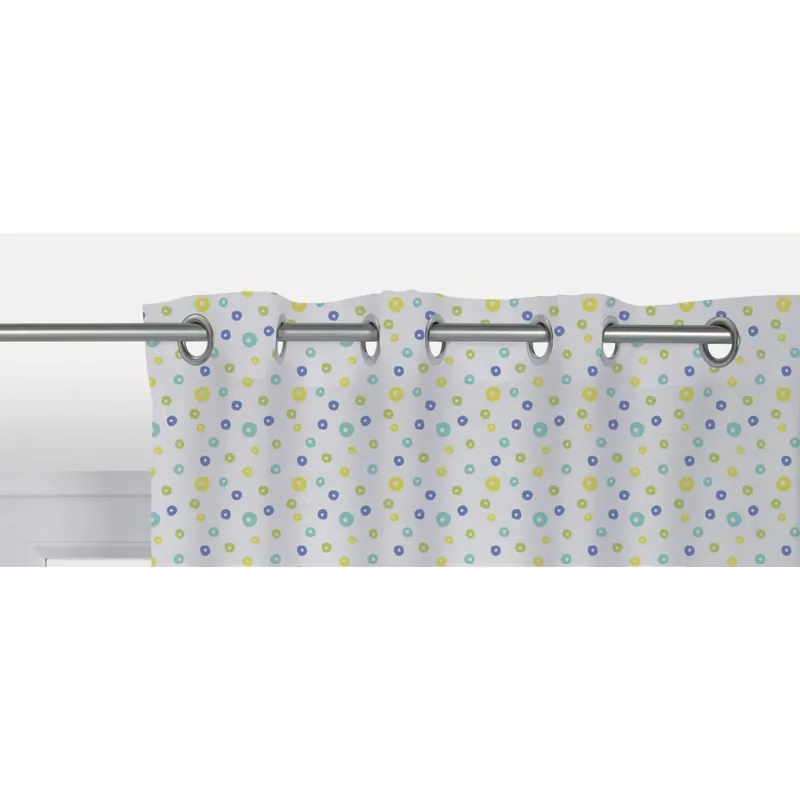 Tenda arredo Pois Blu 140x290 cm Exclusieve Aanbieding