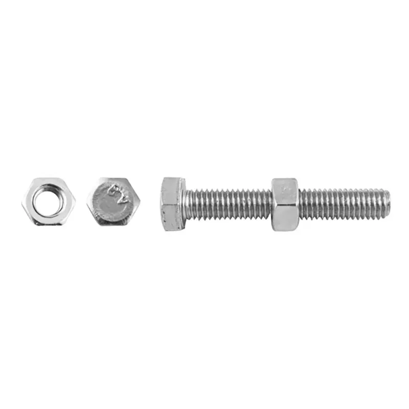 Vite per ferro e dado in acciaio inox 8x30 mm 15 pz Tijdelijk Beschikbaar