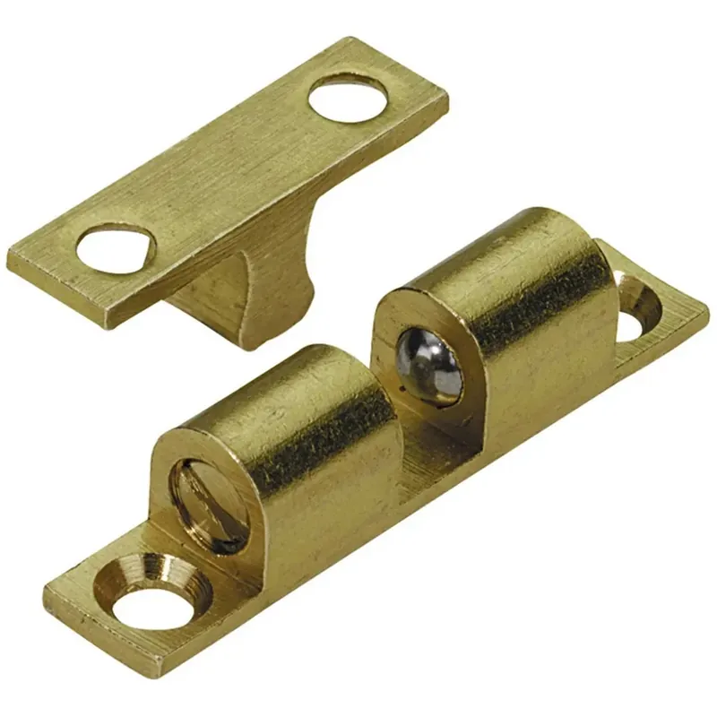 Chiusura a doppia sfera in ottone opaco 43x8 mm Must-Have