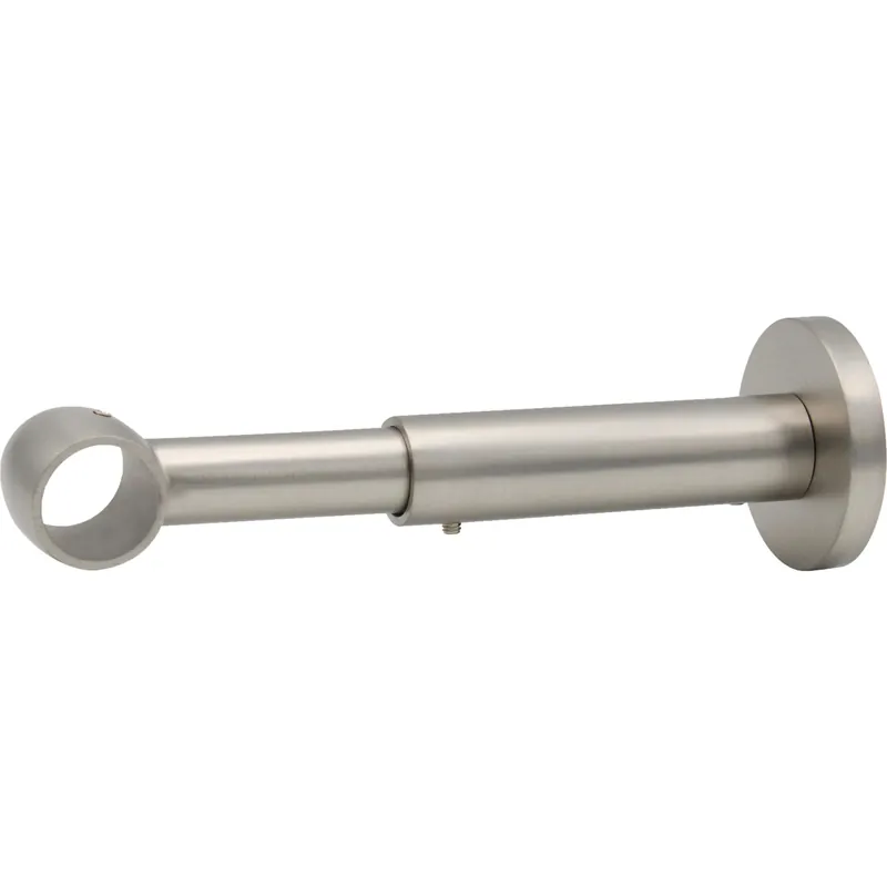 Gecertificeerd Supporto bastone tenda Mydeco Noble estraibile Ø 2 cm effetto acciaio inox