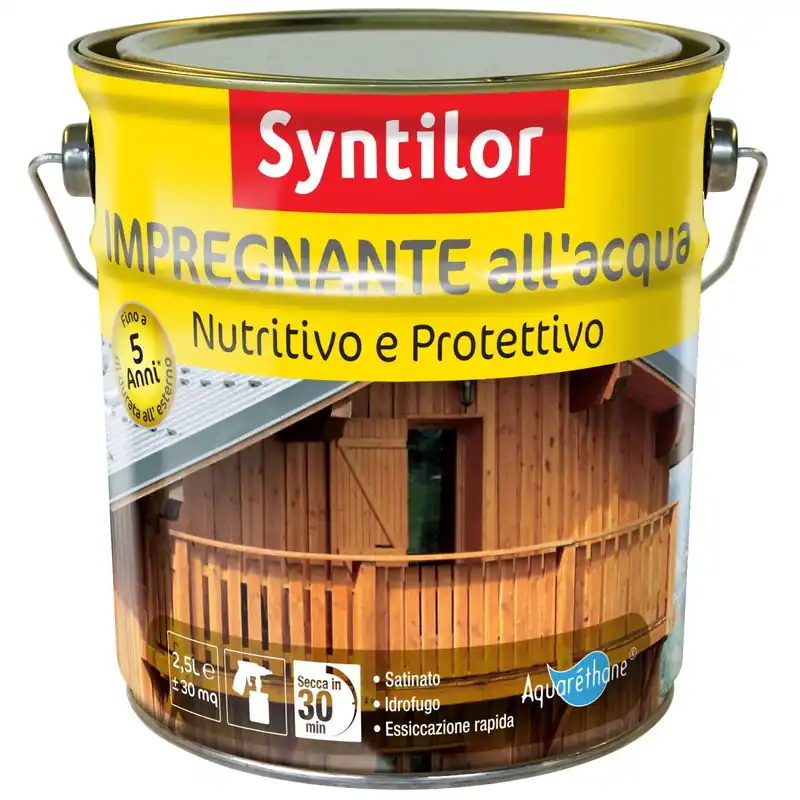 Impregnante per legno ad acqua effetto incolore 2,5 l Hete Deal