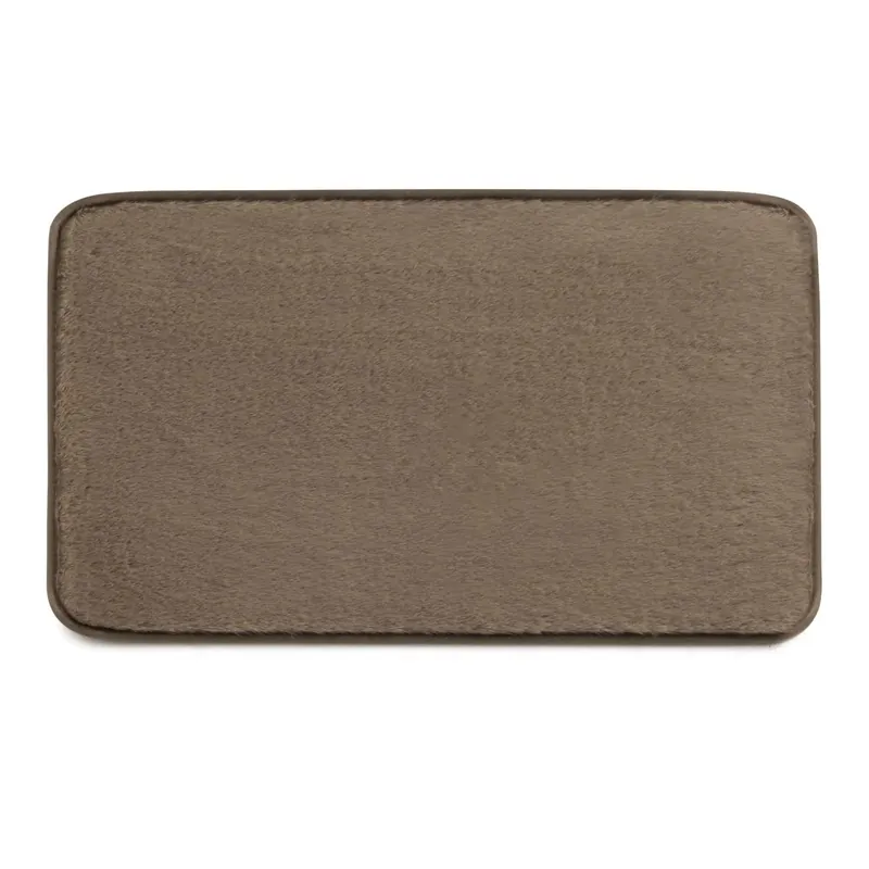 Beperkt Aanbod Tappeto bagno Fuzzy 50x80 cm tortora